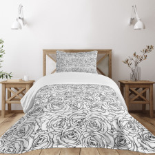 Sketch Art Bedspread Set