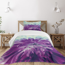 Blooming Floral Motifs Bedspread Set