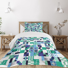 Sixties Art Design Bedspread Set