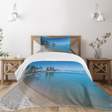 Clear Lake and Shore Bedspread Set