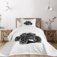 Modified Monster Pickup Bedspread Set