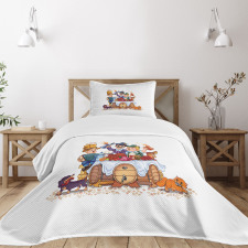 Bavarian Festivity Bedspread Set