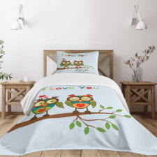 Affection Message Bedspread Set