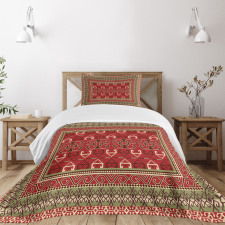 Abstract Frame Bedspread Set