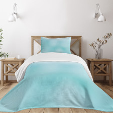 Abstract Blurred Design Bedspread Set