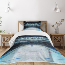 Sport Arena Photo Fans Bedspread Set