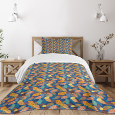 Colorful Autumn Bedspread Set