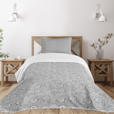 Folk Floral Bedspread Set