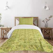 Paisley Motifs Bedspread Set