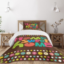 Colorful Funky Bedspread Set