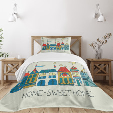 Apartments Town Bedspread Set