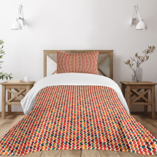 Zig Zag Fractal Look Bedspread Set