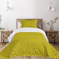 Smiling Faces Bedspread Set