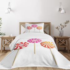 Lolly Pops on Sticks Bedspread Set