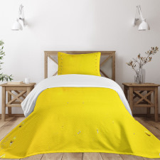 Industrial Plate Photo Bedspread Set