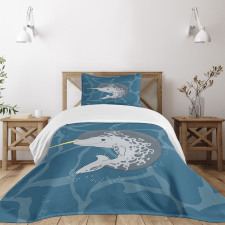 Happy Arctic Mammal Bedspread Set