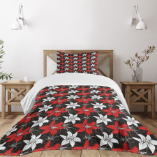 Garden Plants Art Bedspread Set