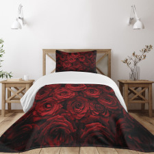 Drops of Blooming Bouquet Bedspread Set