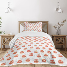 Vintage Animal Sleeping Bedspread Set