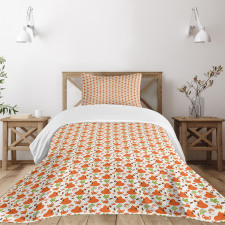 Forest Fauna and Flora Bedspread Set