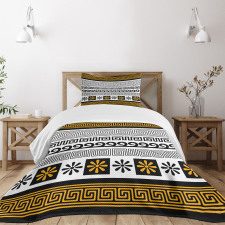 Greece Historical Theme Bedspread Set