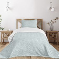 Floral Lace Pattern Bedspread Set