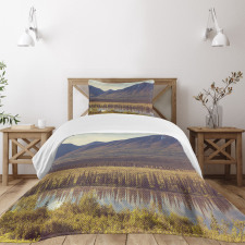 Idyllic Rustic Photo Bedspread Set