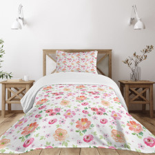 Watercolor Meadow Bedspread Set