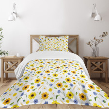 Botanic Pattern Bedspread Set
