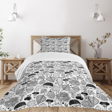 Ecological Woodland Bedspread Set