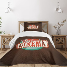 Retro Cinema Bedspread Set