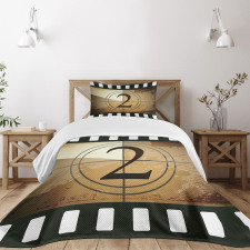 Countdown Theme Bedspread Set