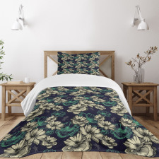 Blossoms Dragonflies Bedspread Set