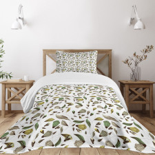 Autumn Nature Design Bedspread Set