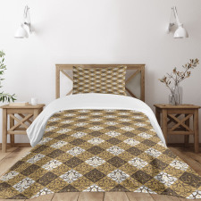 Damask and Swirls Bedspread Set