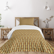 Ethnic Art Pattern Prints Bedspread Set