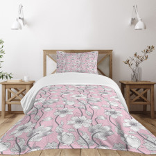 Soft Yoga Botanical Bedspread Set