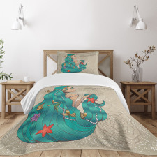 Lady Pearl Fish Bedspread Set