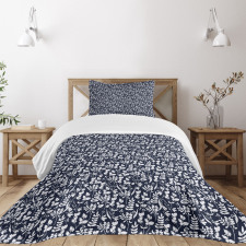 Blossoming Nature Design Bedspread Set