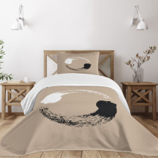 Human Portraits Bedspread Set