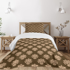 Retro Antique Motifs Bedspread Set