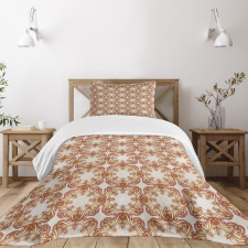 Royal Floral Motifs Bedspread Set
