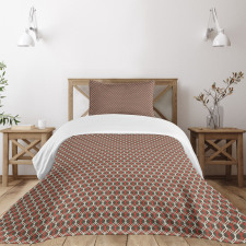 Wavy Tangled Stripes Bedspread Set