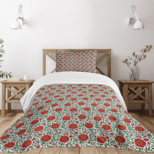 Floral Fantasy Summer Bedspread Set