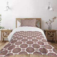 Mandala Flower Pattern Bedspread Set