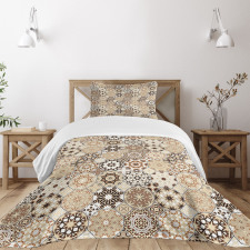 Octagonal Retro Style Bedspread Set