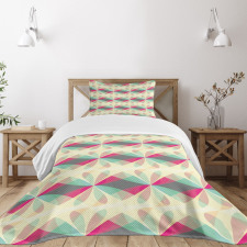 Floral Vibrant Modern Bedspread Set