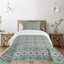 Retro Circles Bedspread Set