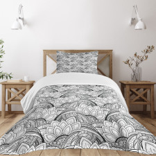 Paisley Petals Bedspread Set