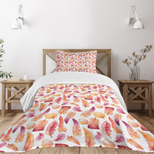 Quills with Brush Marks Bedspread Set